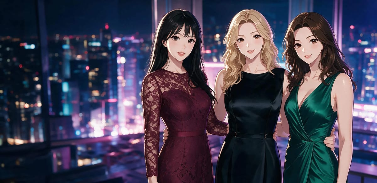 BeYourLover アニメキャラクター例